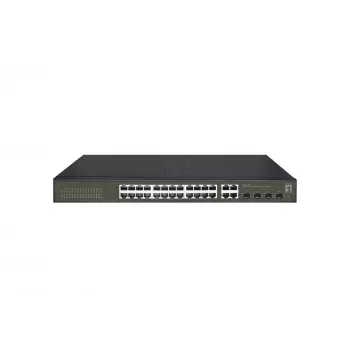 Managed switch LevelOne Hilbert 28-portový Gigabit Smart Lite