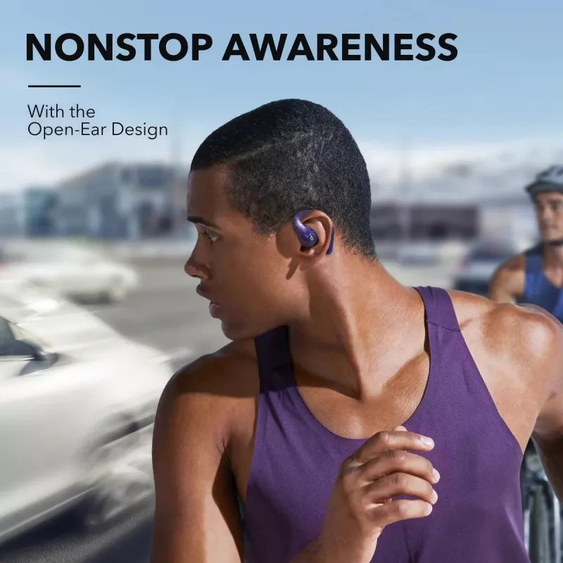 ANKER Slúchadlá - Soundcore Aerofit Pro - Electric fialová