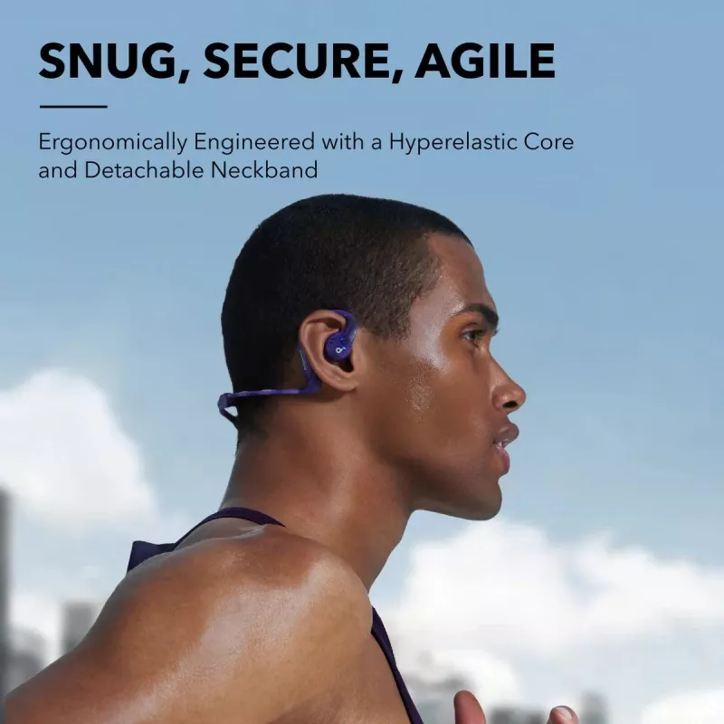 ANKER Slúchadlá - Soundcore Aerofit Pro - Electric fialová