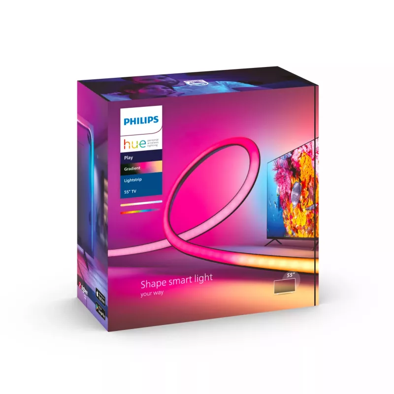 Philips Hue White and Colour Ambience Play Gradient Lightstrip 55 inch