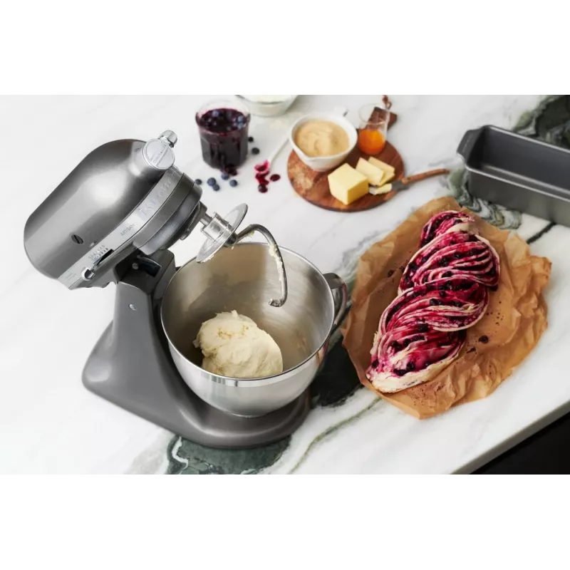 Kuchynský robot KITCHENAID Artisan 300 W 4,8 L nerezová misa strieborná