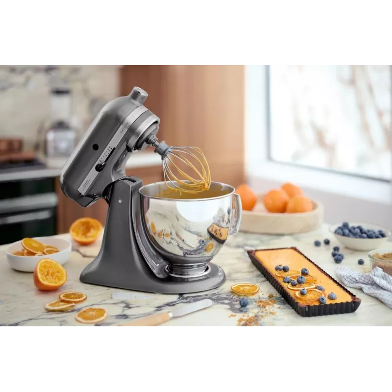 Kuchynský robot KITCHENAID Artisan 300 W 4,8 L nerezová misa strieborná