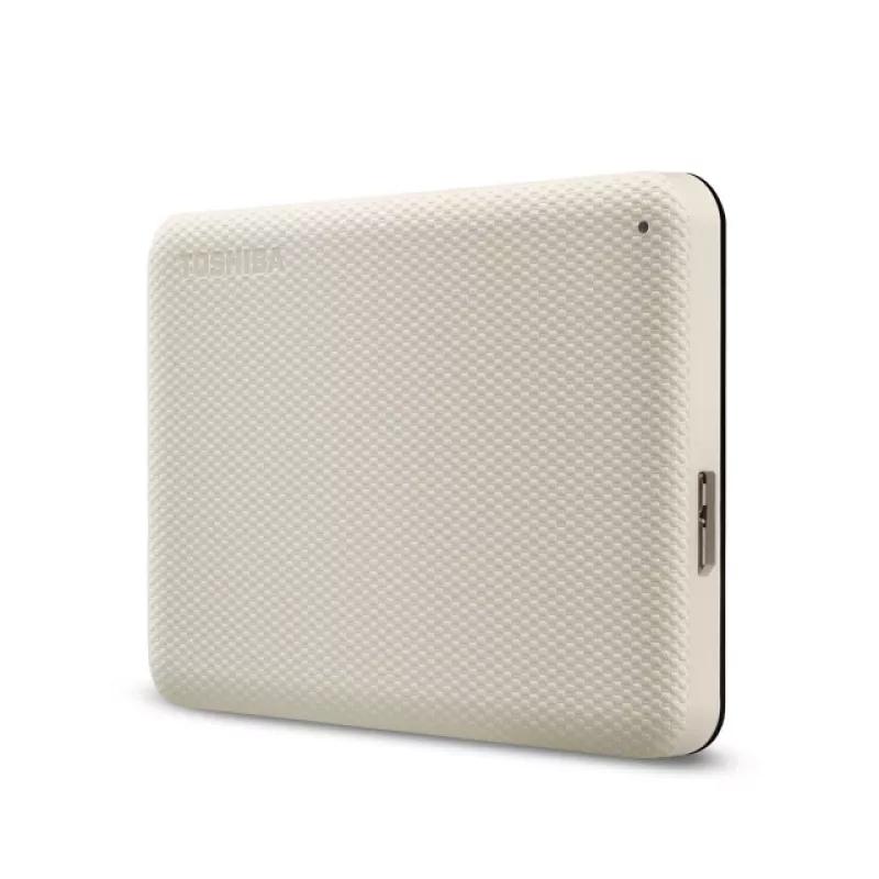 Toshiba externý pevný disk – Canvio Advanced – 2 TB – USB 3.2 Gen 1 – 2,5 palcov svetlobéžová