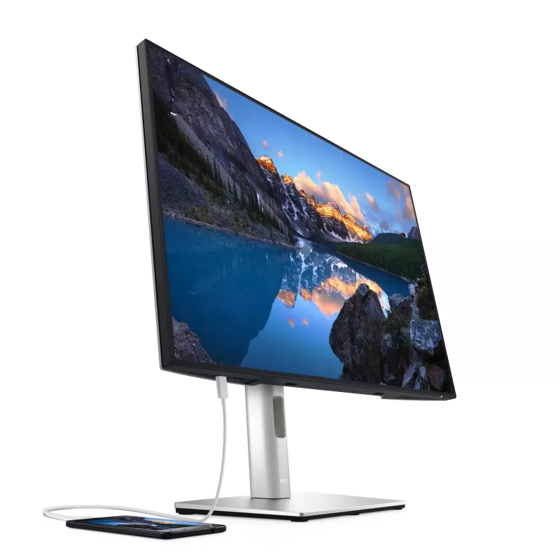 DELL UltraSharp U2421E počítačový monitor 61,2 cm (24,1 palca) 1920 x 1200 pixelov WUXGA LCD strieborný