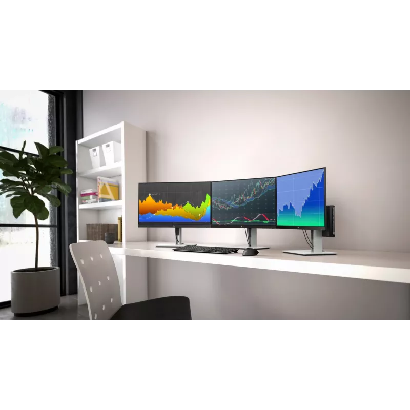 HP E-Series E24 G4 FHD monitor, 60,5 cm (23,8 palca), 1920 x 1080 pixelov, Full HD, LCD, 5 ms, čierny