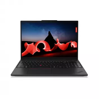 Lenovo ThinkPad T16 Gen 3 Intel Core Ultra 5 125U Laptop 40,6 cm (16 palcov) WUXGA 16 GB DDR5-SDRAM 512 GB SSD Wi-Fi 6E (802.11ax) Windows 11 Pro nemecký čierny