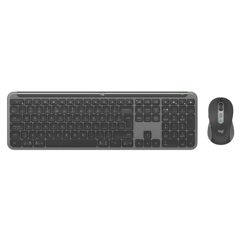 LOGITECH Signature slim Combo Mk950 - bezdrôtová klávesnica/myš - Graphite - Qwerty US/Int'l