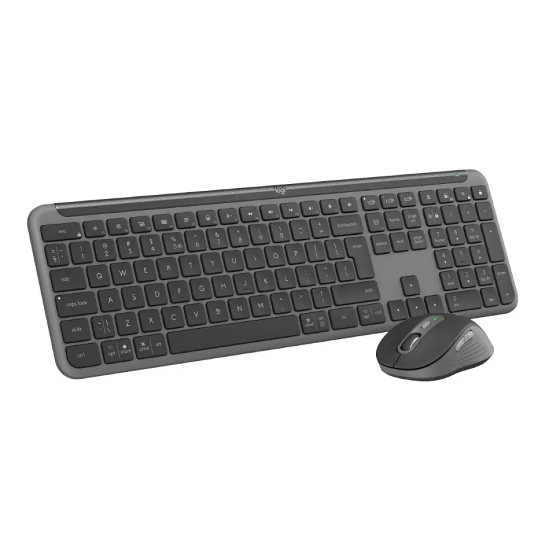 LOGITECH Signature slim Combo Mk950 - bezdrôtová klávesnica/myš - Graphite - Qwerty US/Int'l