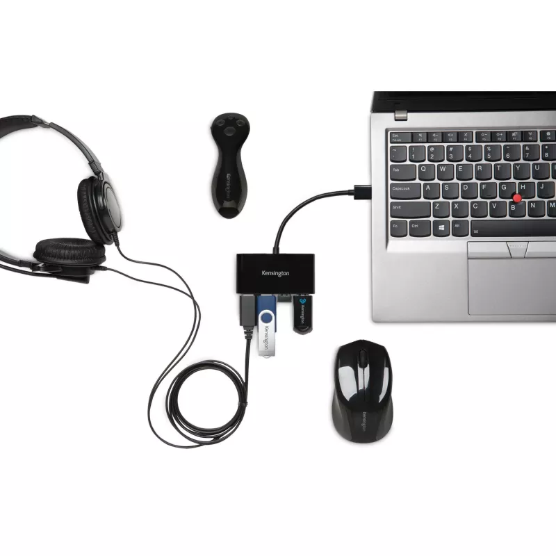Kensington UH4000 USB 3.0 4-portový hub