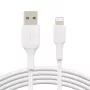 BELKIN Lightning na USB-A kábel 1 m biely