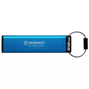 STICK 512GB Kingston IronKey Keypad 200C AES-256 USB-C retail