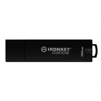 Kingston Technology IronKey 32 GB D300S AES-256-XTS šifrovaný USB kľúč