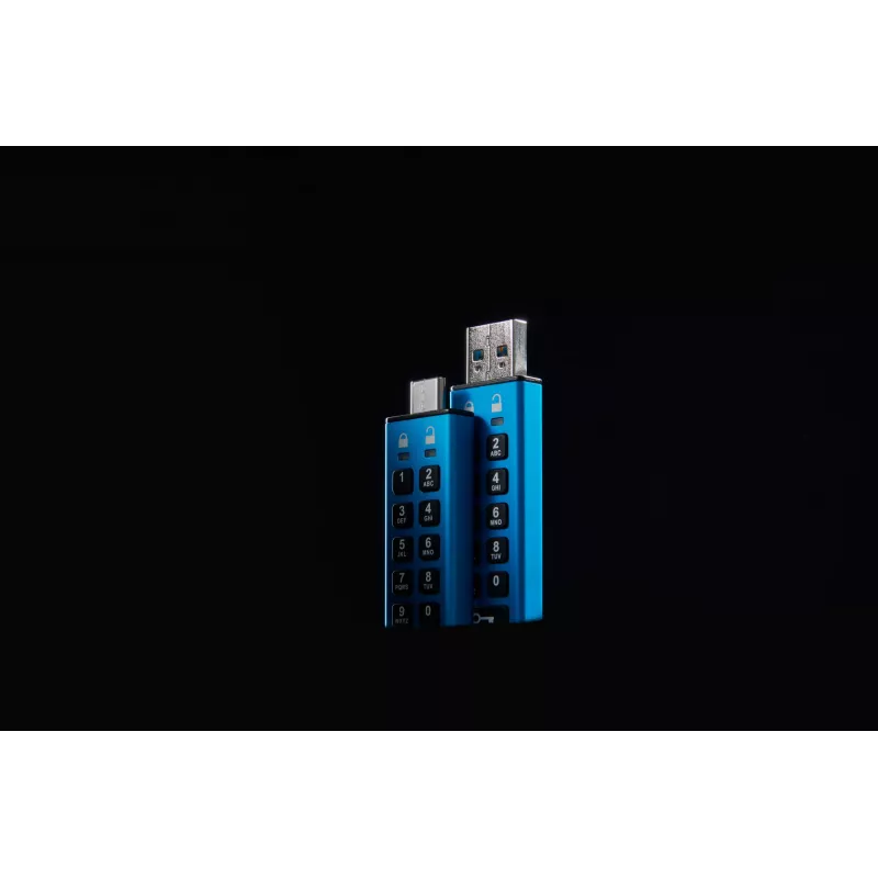 Kingston Technology IronKey 256GB Keypad 200, FIPS 140-3 Level 3, AES-256 šifrovaný