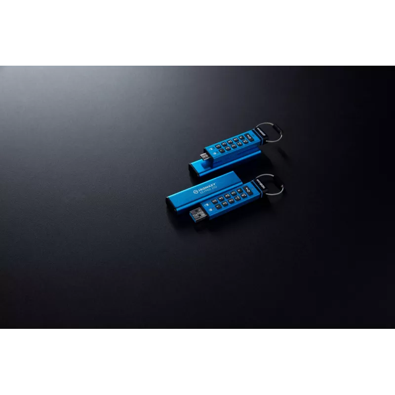 Kingston Technology IronKey 128GB Keypad 200, FIPS 140-3 Level 3, AES-256 hardvérovo šifrovaný