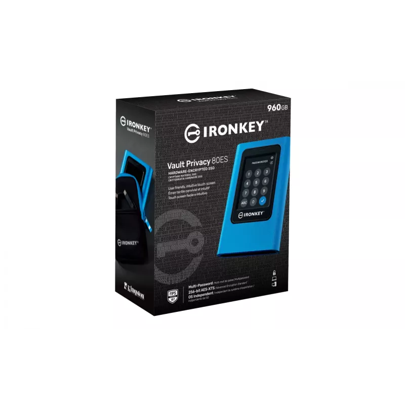 Kingston Technology IronKey 960GB Vault Privacy 80 XTS-AES 256-bit šifrovaný externý SSD