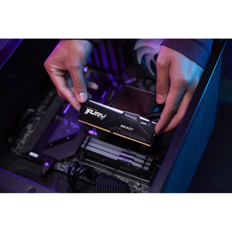 Kingston Technology FURY Beast 32GB 5200MT/s DDR5 CL40 DIMM RGB