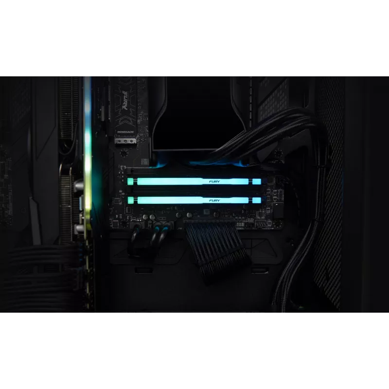 Kingston Technology FURY Beast 64GB 5600MT/s DDR5 CL40 DIMM (sada 2) RGB