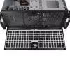 Chieftec UNC-409S-B-OP 19-palcová rackmount serverová skriňa 4U, 3x 5,25" + 1x 3,5" vonkajšie pozície, čierna