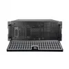 Chieftec UNC-409S-B-OP 19-palcová rackmount serverová skriňa 4U, 3x 5,25" + 1x 3,5" vonkajšie pozície, čierna
