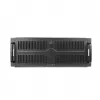 Chieftec UNC-409S-B-OP 19-palcová rackmount serverová skriňa 4U, 3x 5,25" + 1x 3,5" vonkajšie pozície, čierna