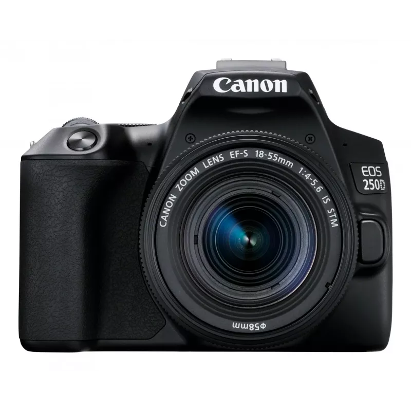 Canon EOS 250D+EF-S 18-55mm SLR kamera kit 24,1 MP CMOS 6000 x 4000 pixelov čierna