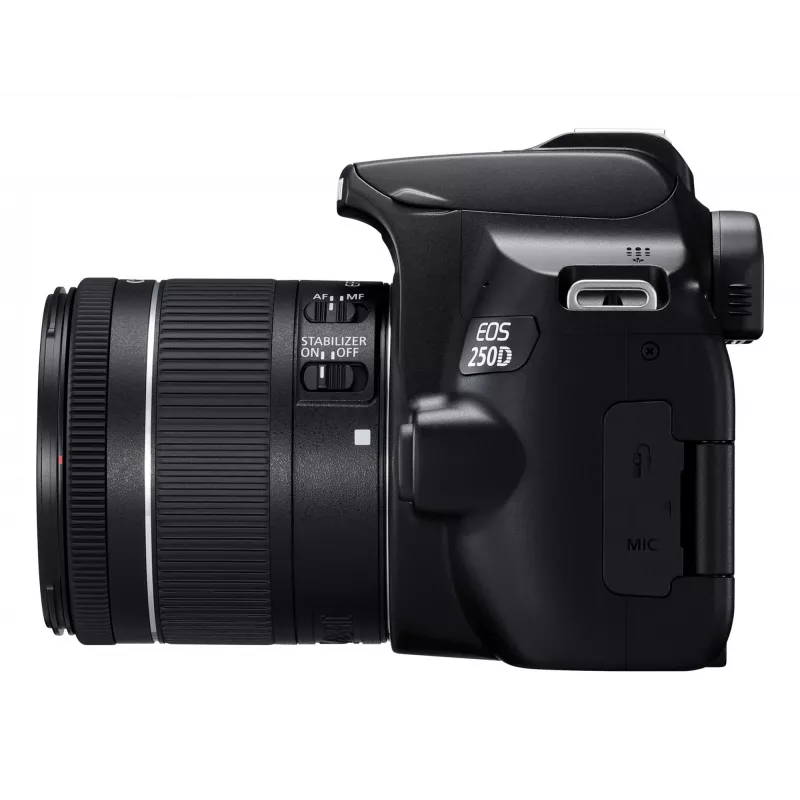 Canon EOS 250D+EF-S 18-55mm SLR kamera kit 24,1 MP CMOS 6000 x 4000 pixelov čierna
