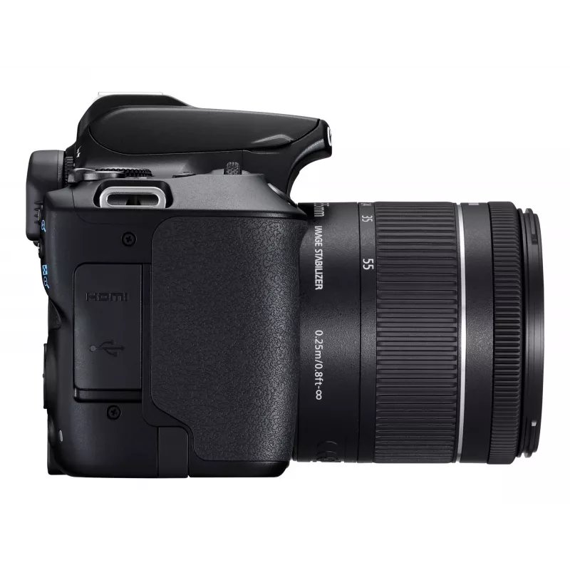 Canon EOS 250D+EF-S 18-55mm SLR kamera kit 24,1 MP CMOS 6000 x 4000 pixelov čierna