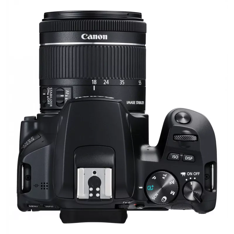 Canon EOS 250D+EF-S 18-55mm SLR kamera kit 24,1 MP CMOS 6000 x 4000 pixelov čierna