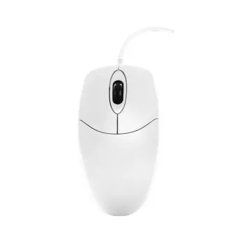 Contour Design Active Key Contour umývateľná myš IP68 koliesko na posúvanie káblová biela PMJ1