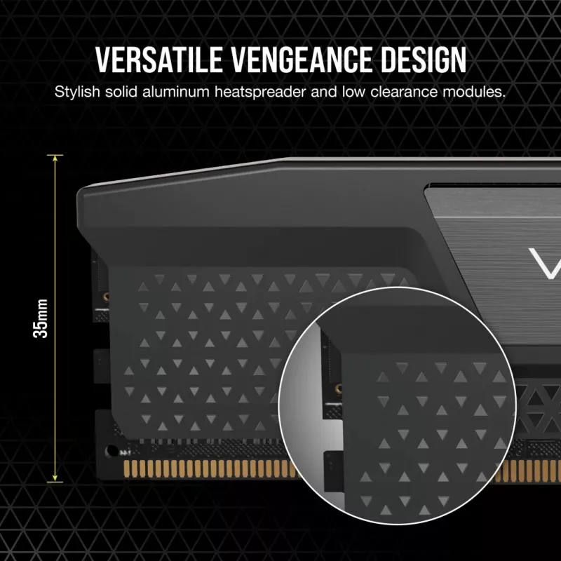 CORSAIR pamäť 32GB (2x16GB) DDR5 DRAM 6000MT/s CL36 AMD Expo & Intel XMP sada Vengeance
