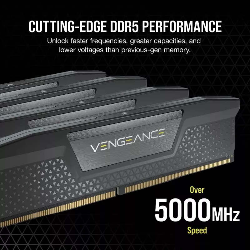 CORSAIR pamäť 32GB (2x16GB) DDR5 DRAM 6000MT/s CL36 AMD Expo & Intel XMP sada Vengeance