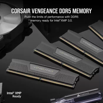 CORSAIR pamäť 32GB (2x16GB) DDR5 DRAM 7200MT/s CL34 pamäťová sada Vengeance - čierna