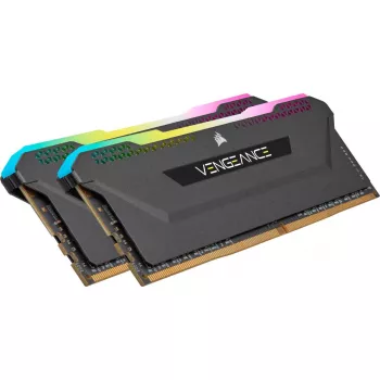 CORSAIR pamäť 32GB DDR4 3200MHz C16 (2x16gb) Vengeance RGB Pro čierna