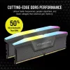 Corsair Vengeance RGB, DDR5-5200, CL40, AMD EXPO - 32 GB dual kit, sivá