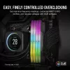 Corsair Vengeance RGB, DDR5-5200, CL40, AMD EXPO - 32 GB dual kit, sivá