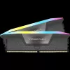 Corsair Vengeance RGB, DDR5-5200, CL40, AMD EXPO - 32 GB dual kit, sivá