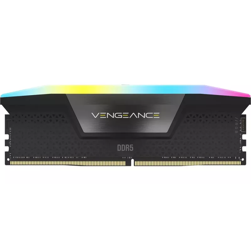 DIMM 128 GB DDR5-5600 (4x 32 GB) quad kit, operačná pamäť čierna, CMH128GX5M4B5600C40, Vengeance RGB, INTEL XMP