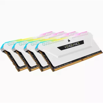 CORSAIR operačná pamäť 64GB DDR4 (4 x 16GB) DRAM 3200MHz C16 pamäťová sada Vengeance RGB Pro Sl biela