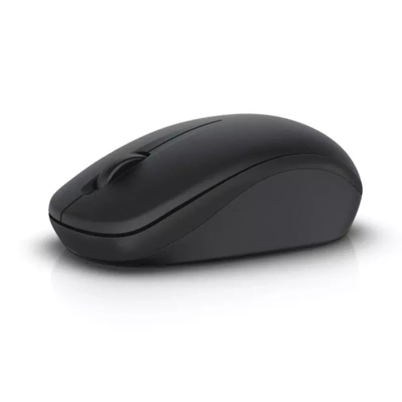 DELL čierna bezdrôtová myš WM126, obojručná, optická, RF Wireless, 1000 DPI, čierna