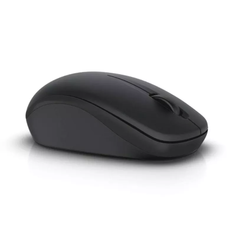 DELL čierna bezdrôtová myš WM126, obojručná, optická, RF Wireless, 1000 DPI, čierna