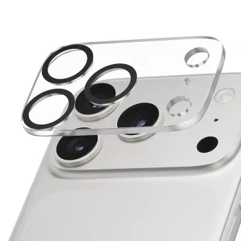 Ochrana objektívu kamery PanzerGlass iPhone 17 Pro odolná proti poškriabaniu a nárazom