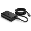 HP 600Q7AA 65 W GaN USB-C nabíjačka na notebook, 2 × USB-C, 20 V, čierna