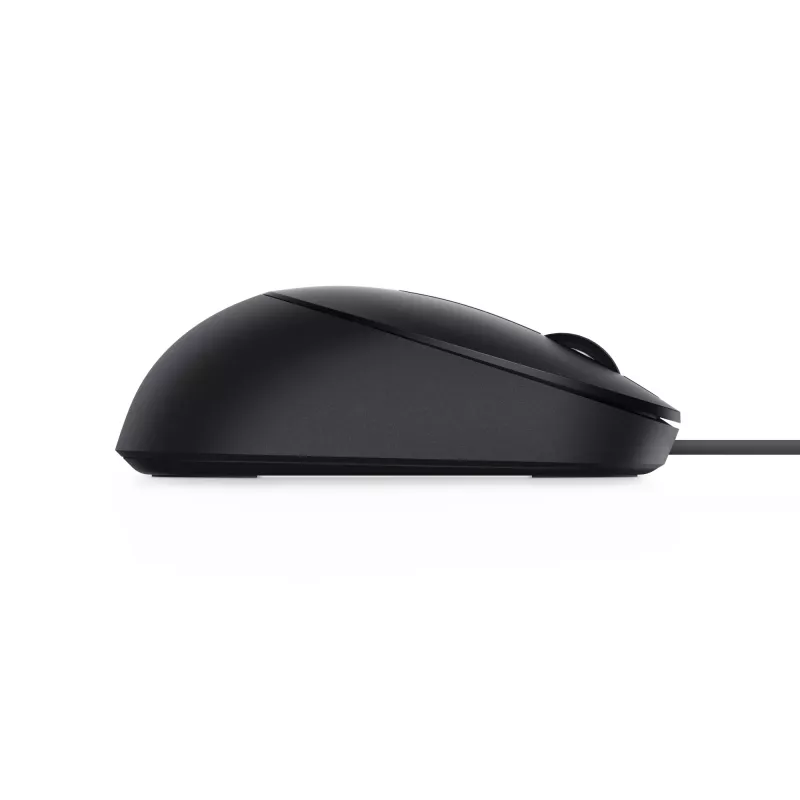DELL Pro Wired Mouse - MS3220 - čierna, obojručná, laserová, USB Type-A, 3200 DPI, 2 ms, čierna