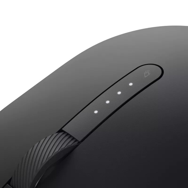 DELL Pro Wired Mouse - MS3220 - čierna, obojručná, laserová, USB Type-A, 3200 DPI, 2 ms, čierna