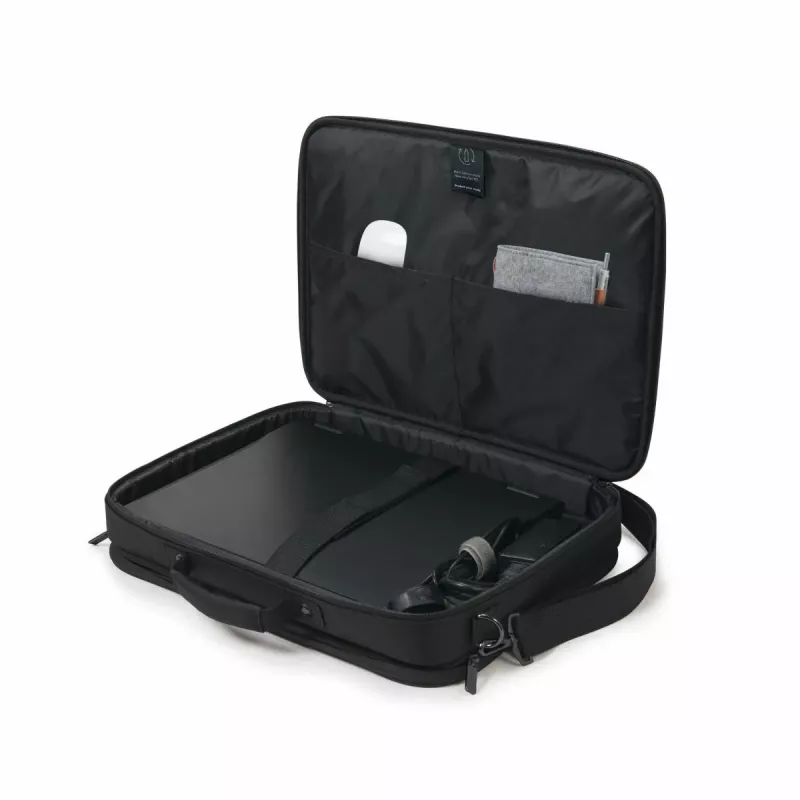 DICOTA Eco Multi Plus Base - taška na notebook 15-17.3in - čierna / 300d Rpet polyester