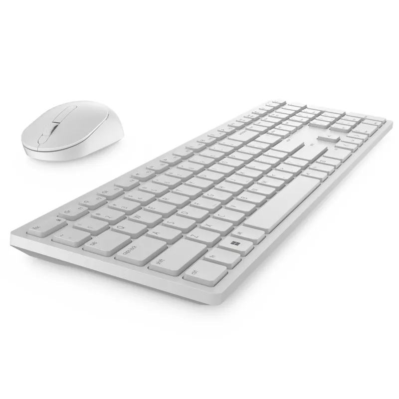 DELL KM5221W-WH klávesnica myš v balení Office RF Wireless QWERTZ Deutsch biela