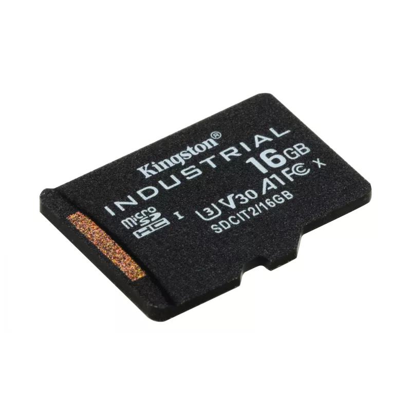 Kingston Technology 16GB microSDHC Industrial C10 A1 pSLC karta + SD adaptér
