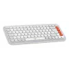 Logitech POP Icon Combo klávesnica myš univerzálna Bluetooth QWERTY US International oranžová biela