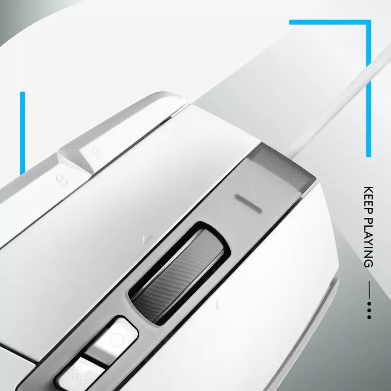 LOGITECH G502 X herná myš - USB - biela