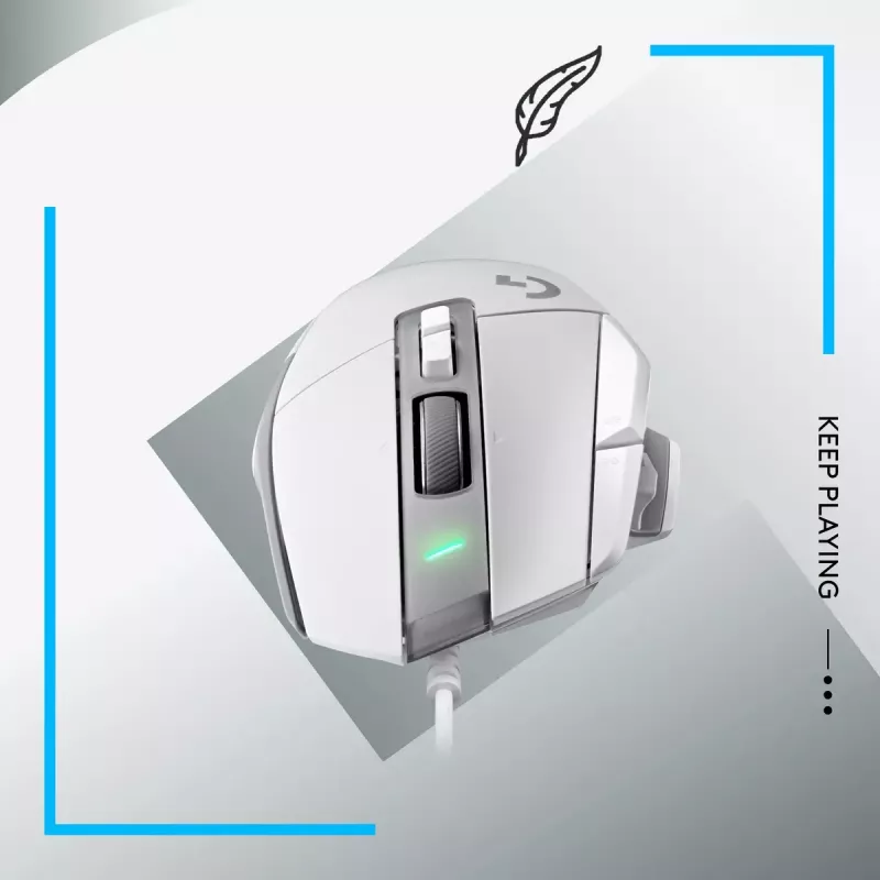 LOGITECH G502 X herná myš - USB - biela